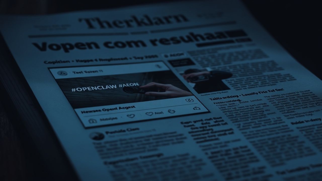 AEON-Community teilt neues OpenClaw-Bild auf X