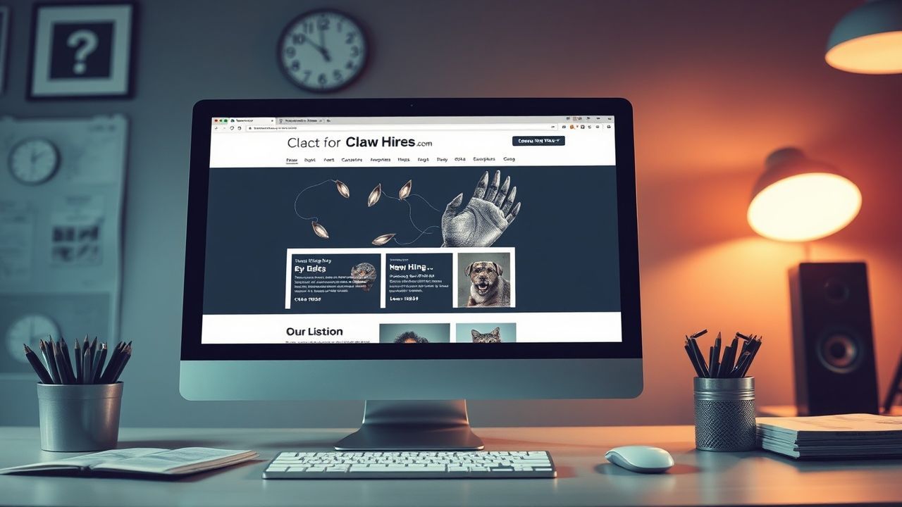 ClawHires.com: Jobportal mit Tier-Motiv startet für 1200$