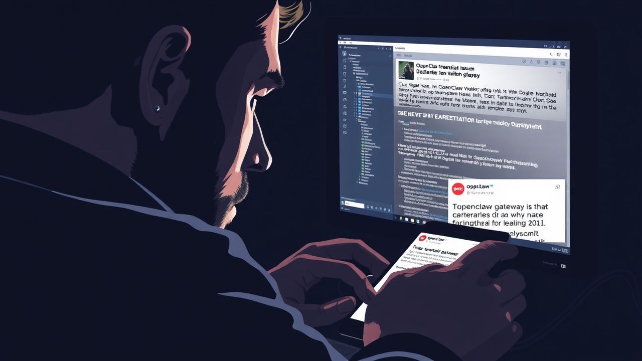 OpenClaw Gateway-Fehler: Nutzer sucht Hilfe bei Browser-Zugang