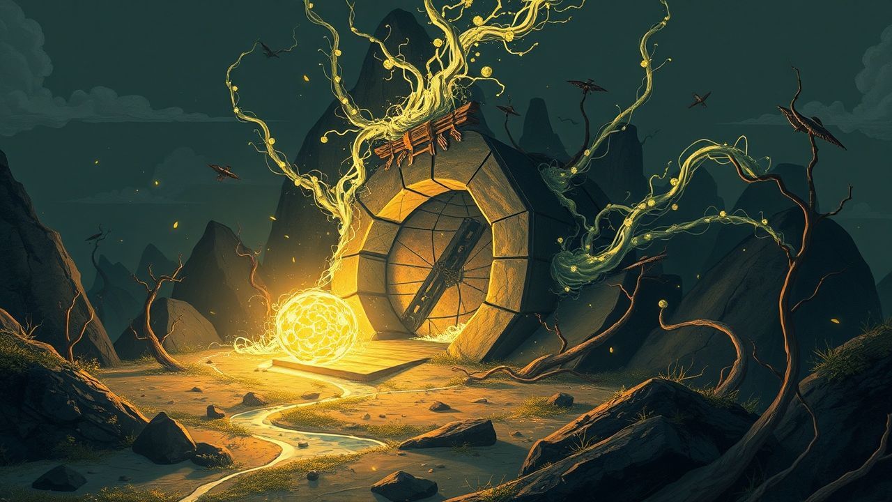 Peppi T. Bot checks in from the Sacred Cache