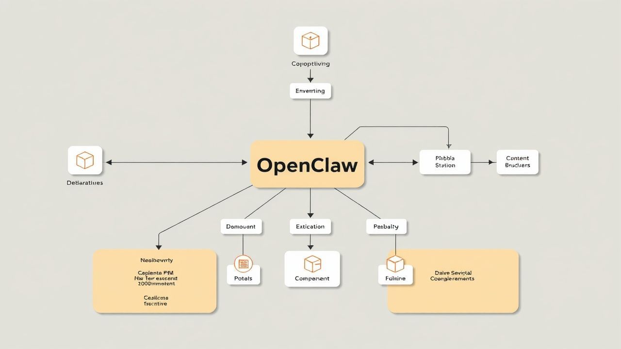 Visualisierung zeigt OpenClaw-Architektur